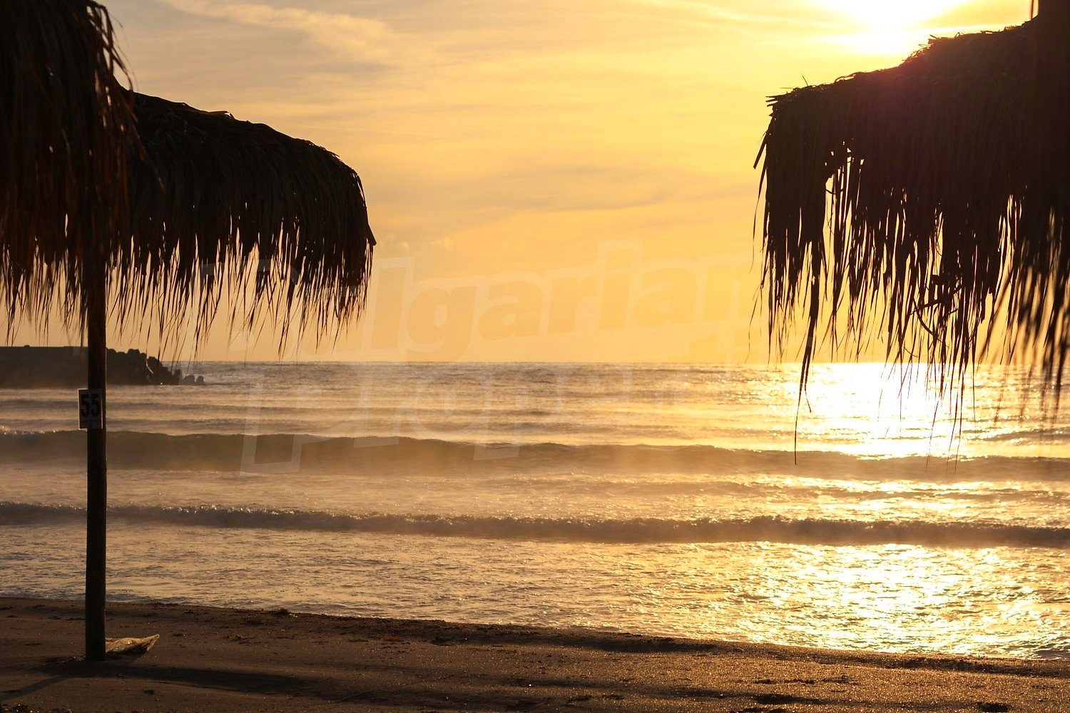 outside, sea
