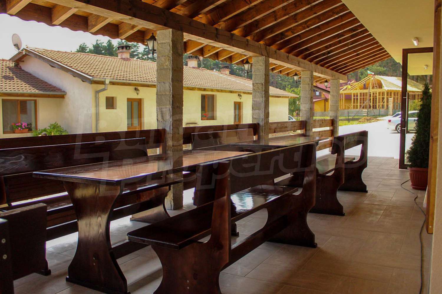 outside, balcony, furnished