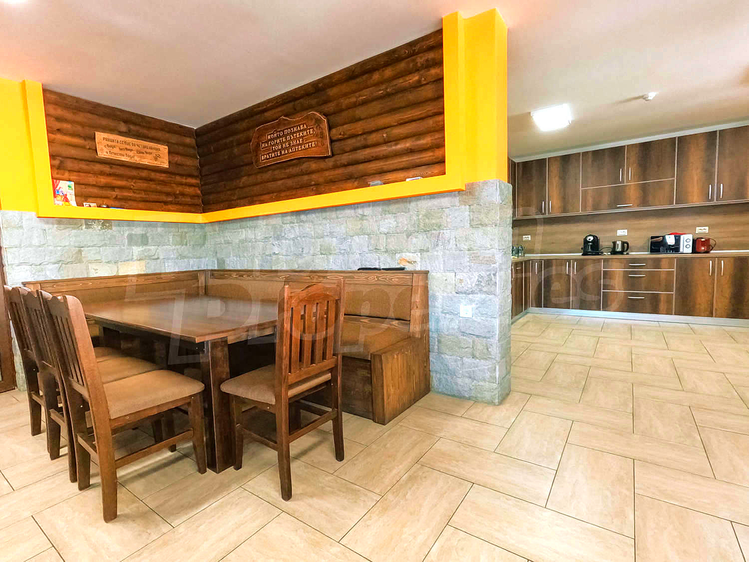 inside, kitchen, furnished