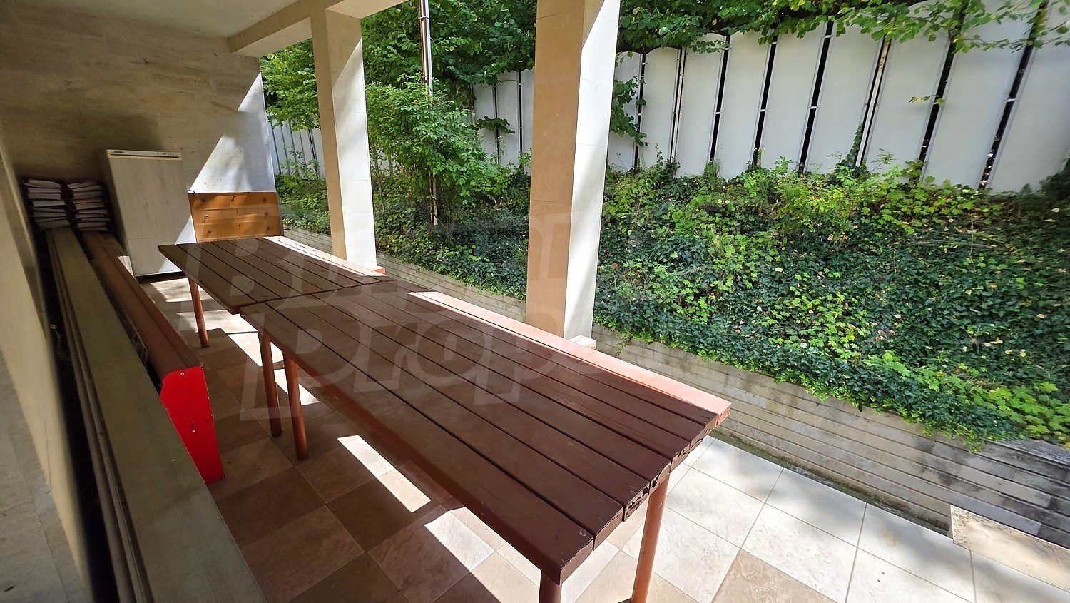 outside, garden, balcony