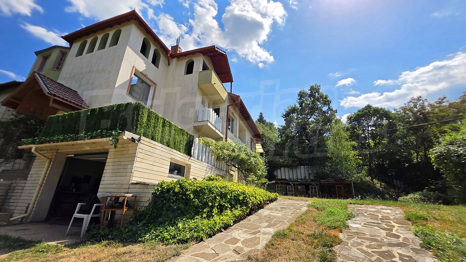outside, facade, garden