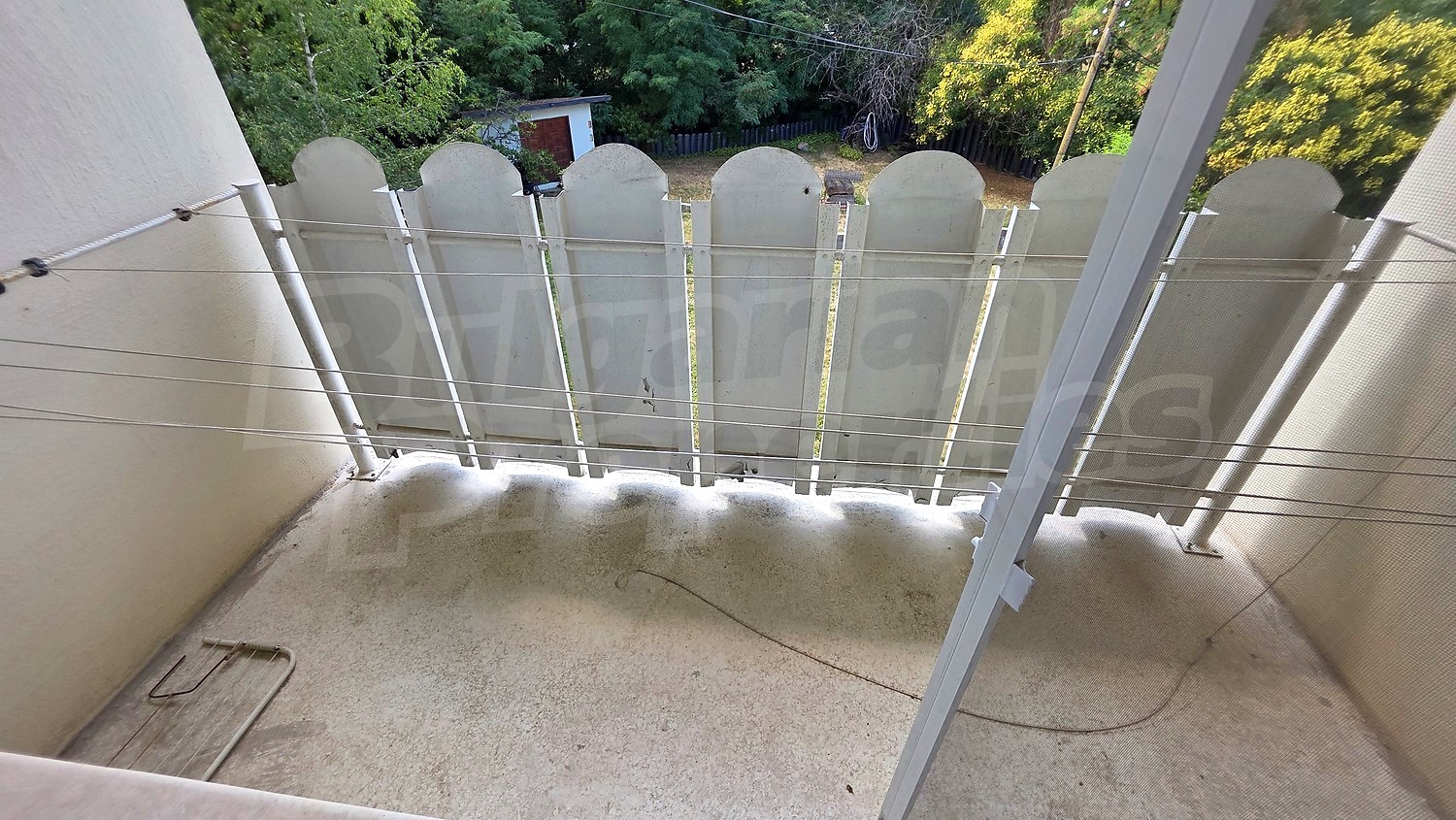 balcony, outside, green area
