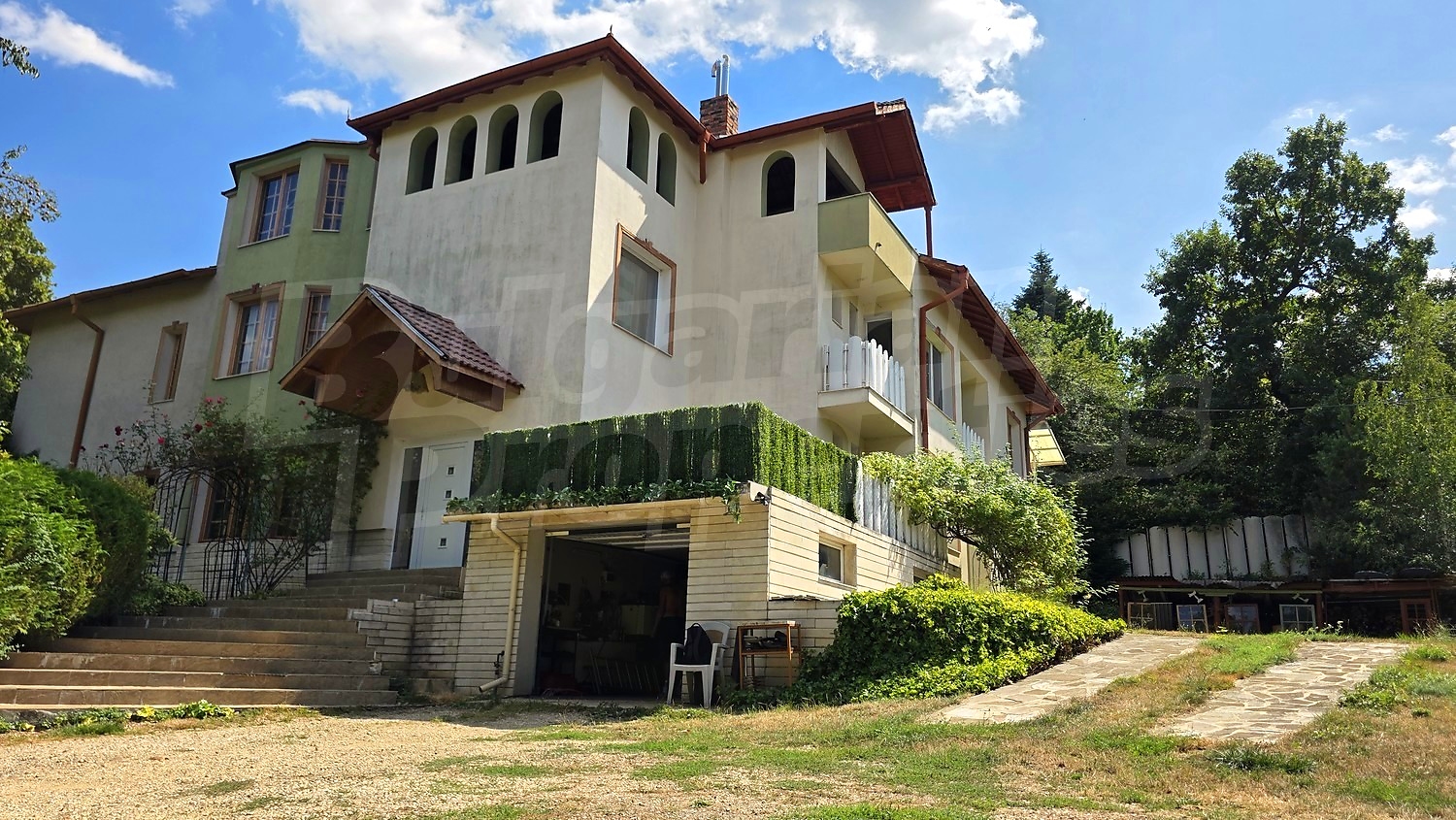 outside, facade, garden
