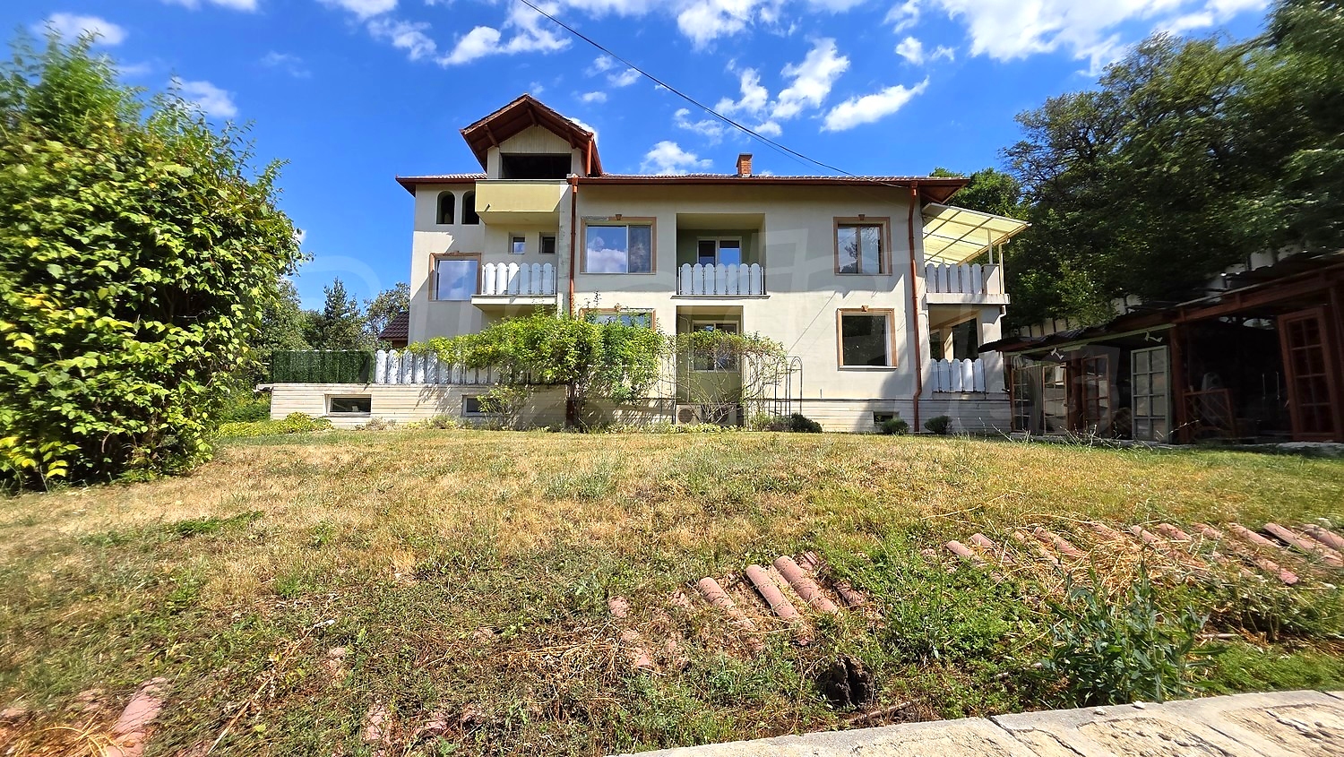 outside, garden, facade