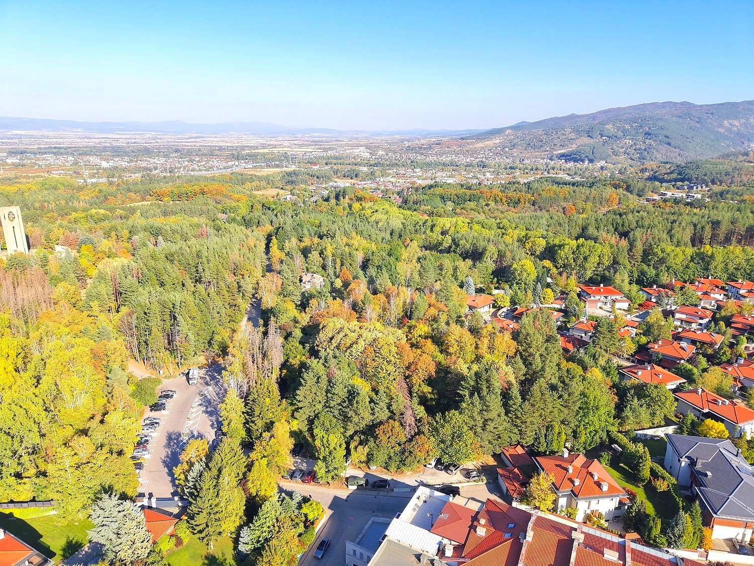 outside, mountain, green area