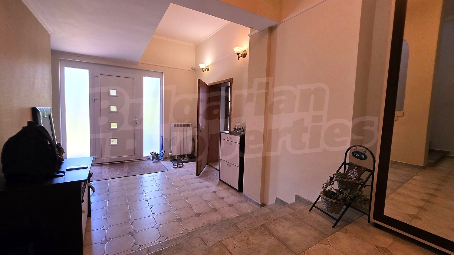 inside, inside building entrance, hallway