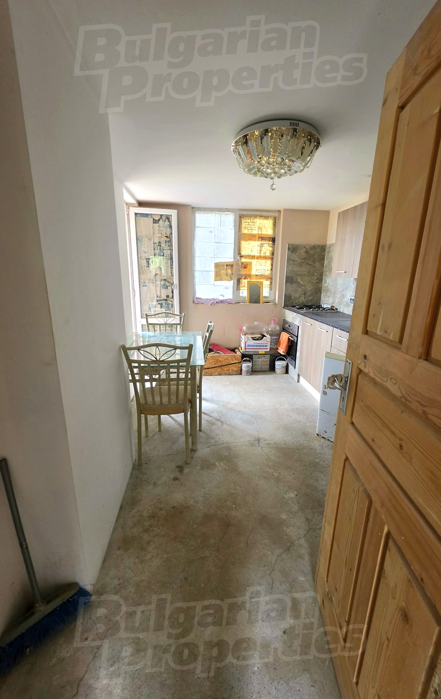 inside, kitchen, furnished