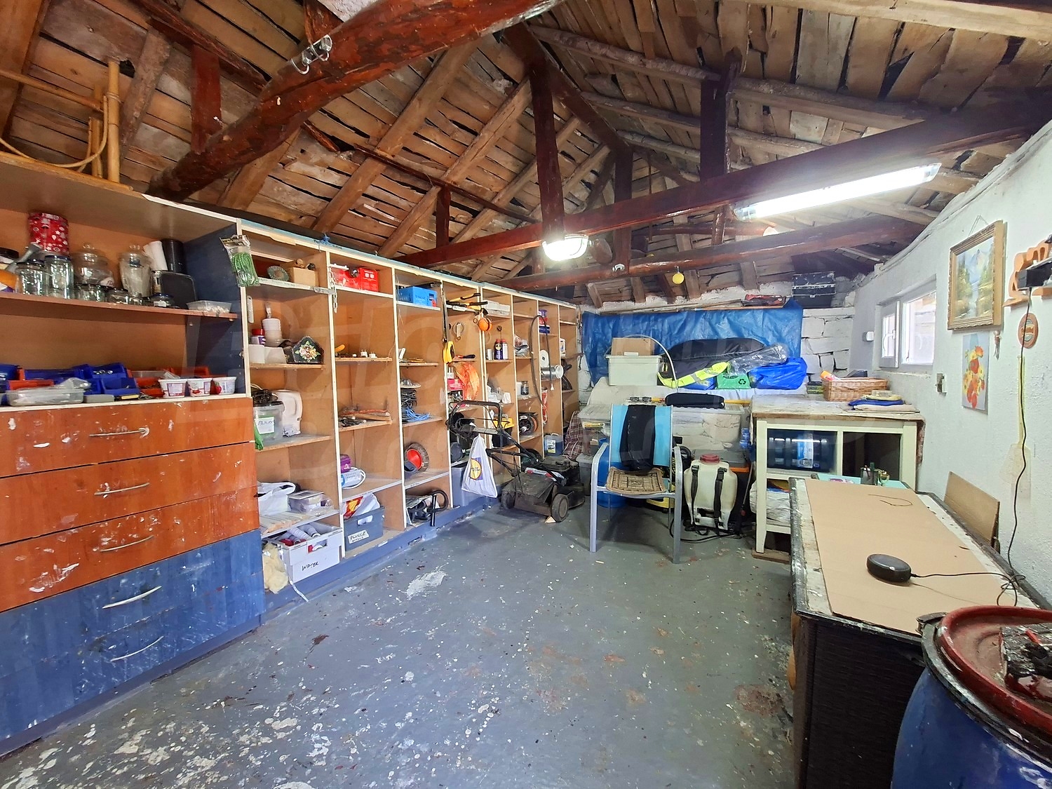 inside