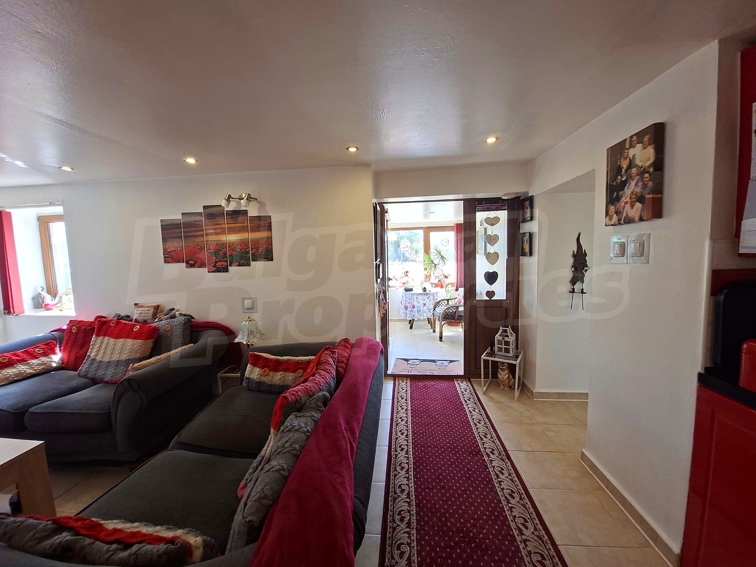 inside, living room, furnished