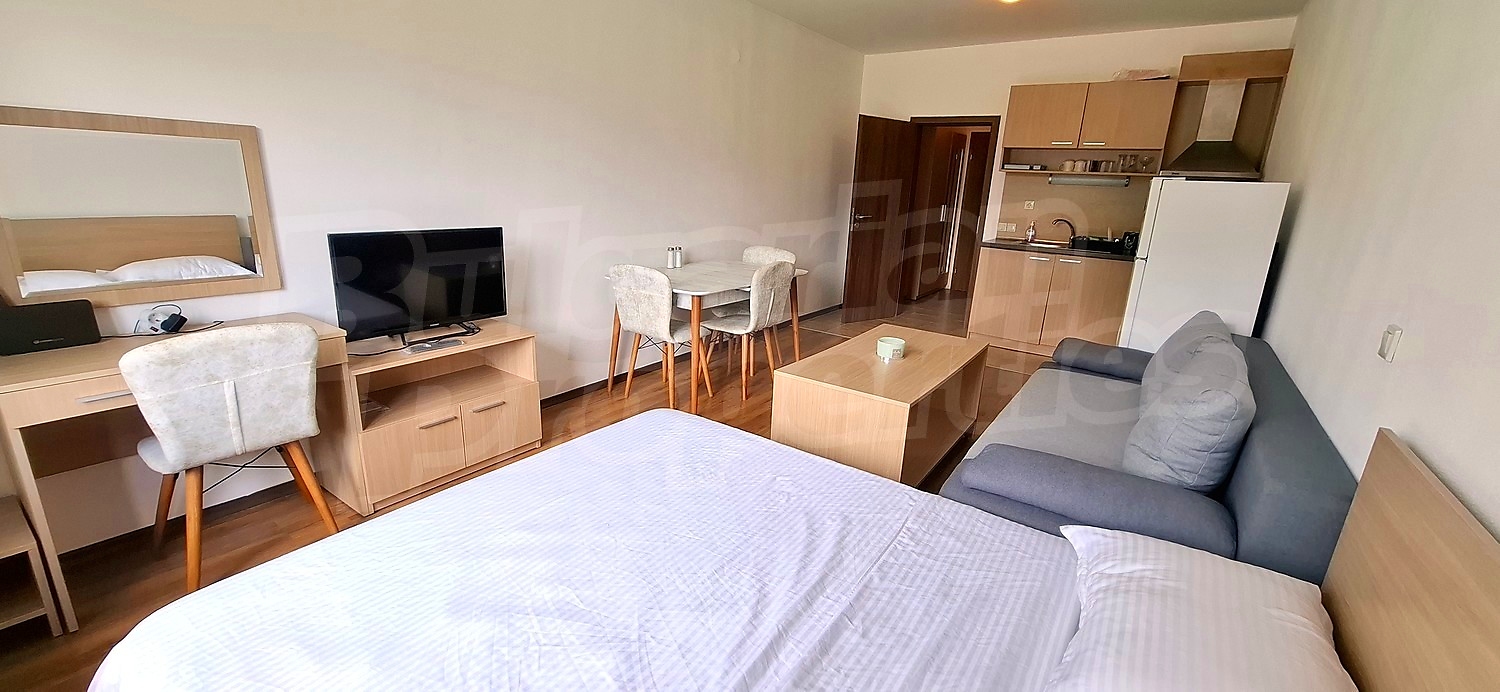 inside, bedroom, kitchen, furnished