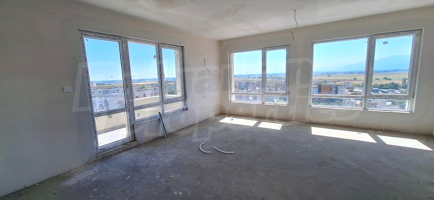 inside, view from balcony
