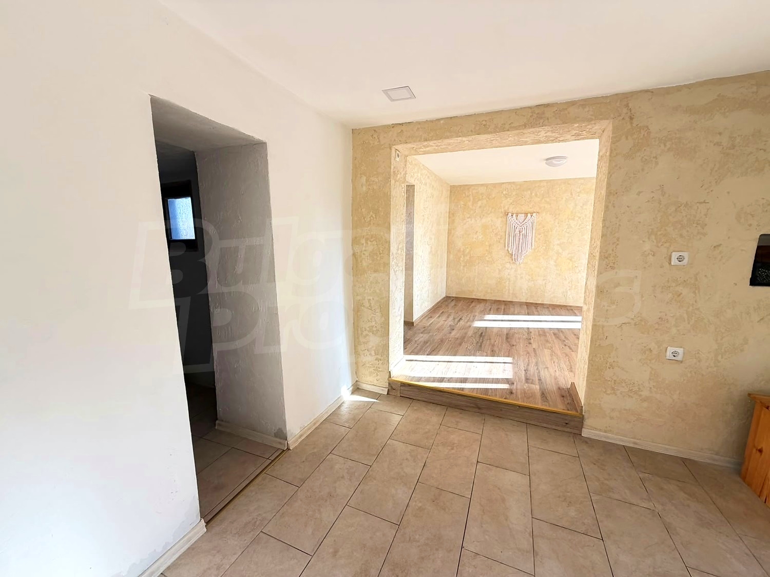 inside, hallway, living room