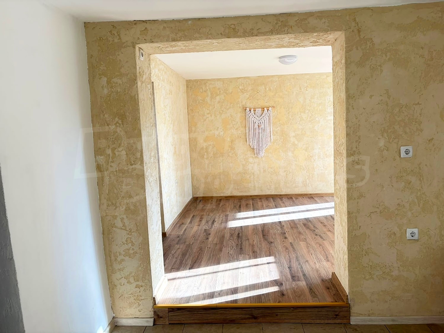 inside, unfurnished