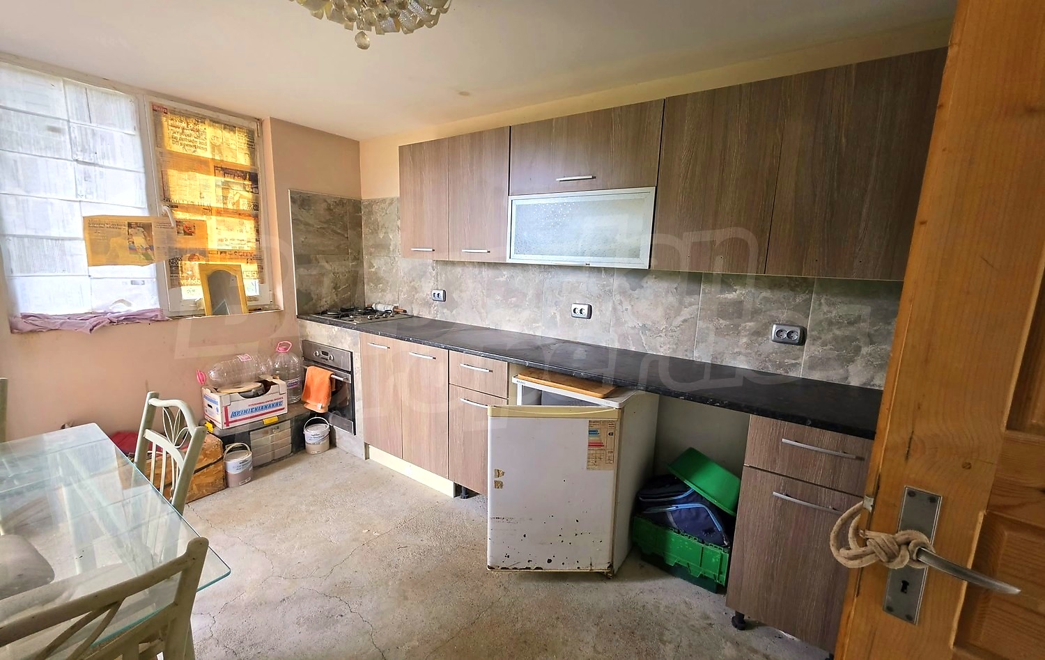 inside, kitchen, furnished