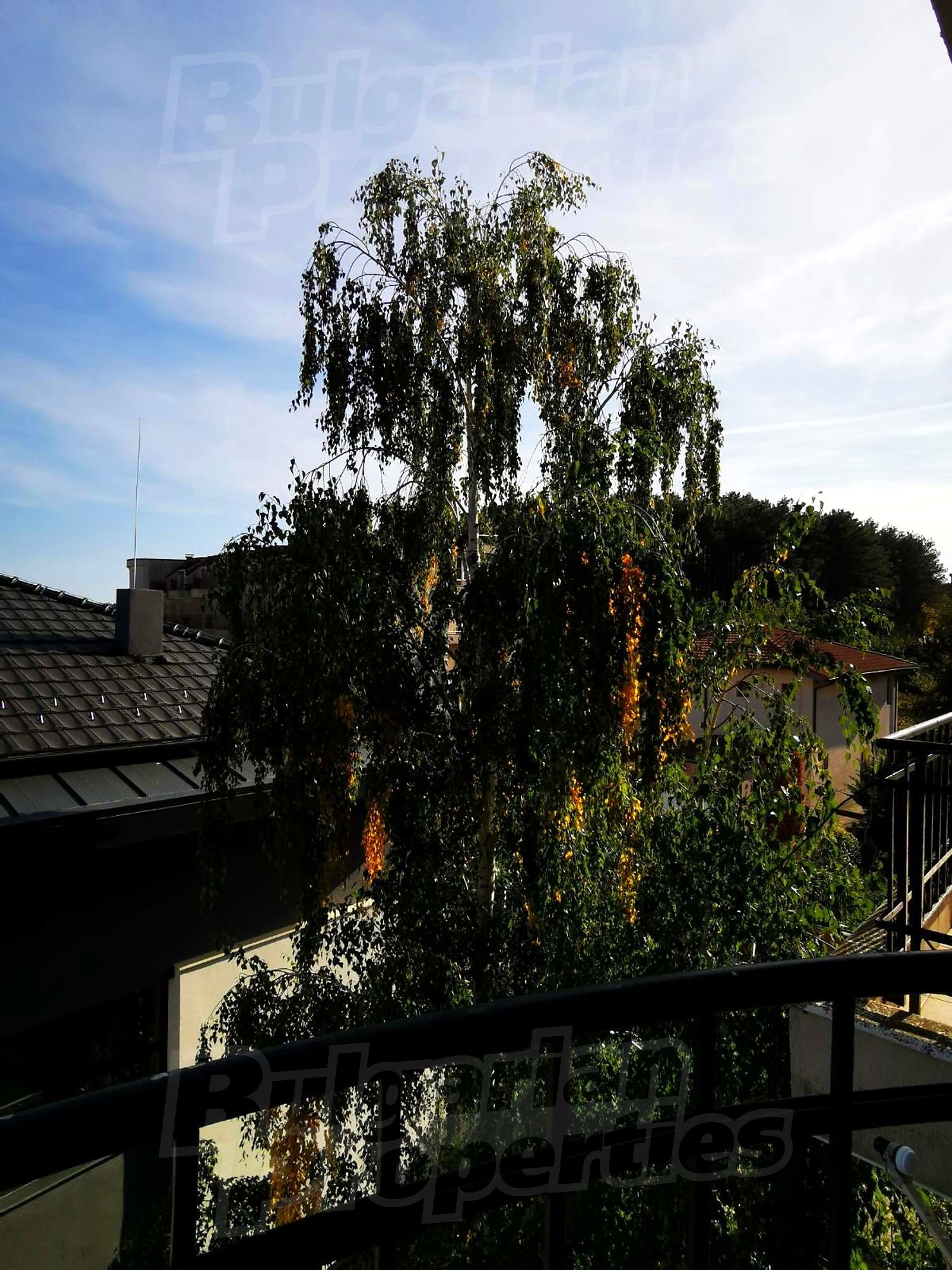 balcony, outside, view from balcony