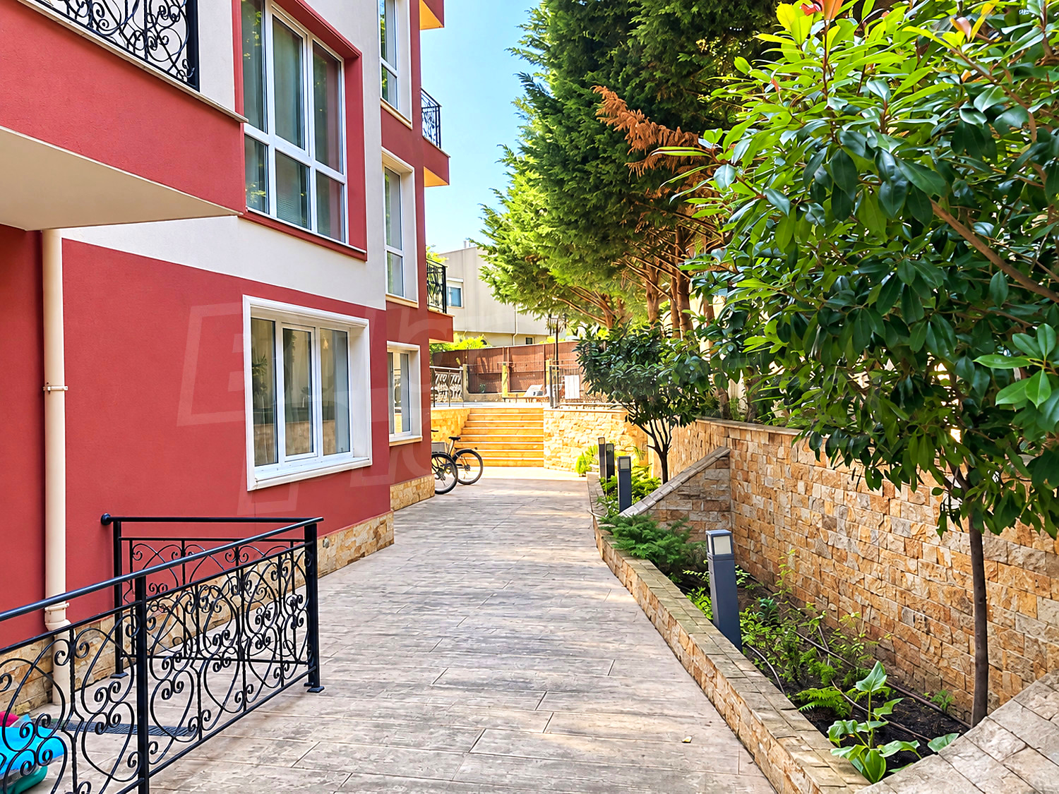 outside, facade, garden