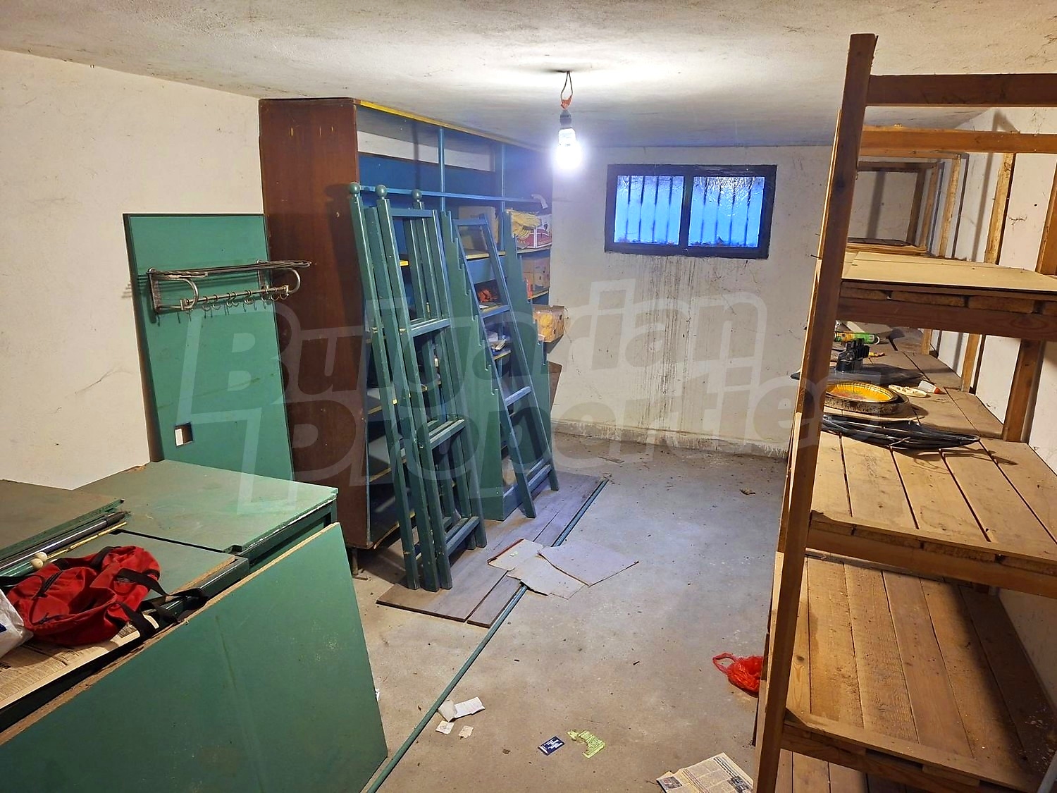 inside, furnished