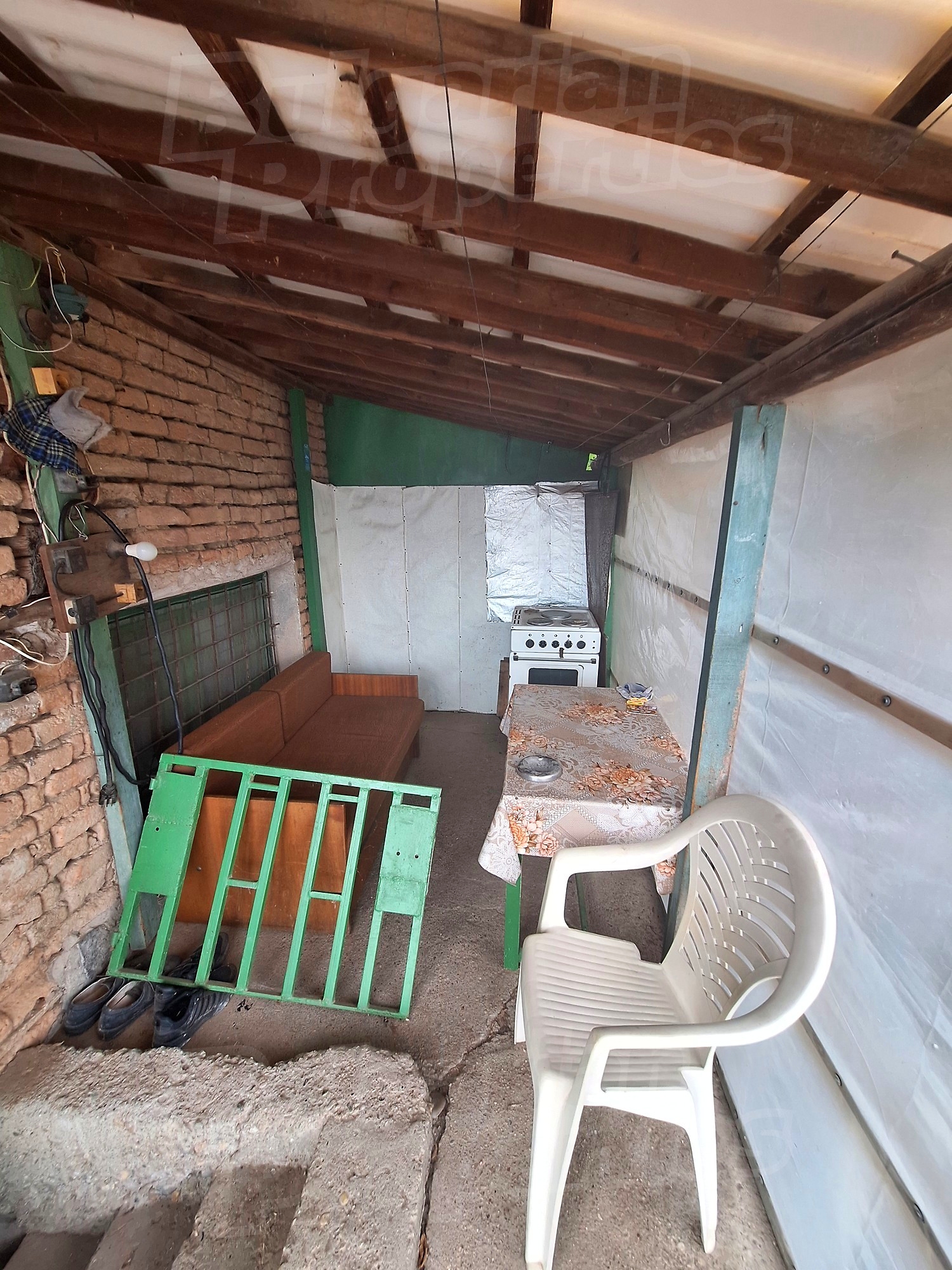 inside, furnished