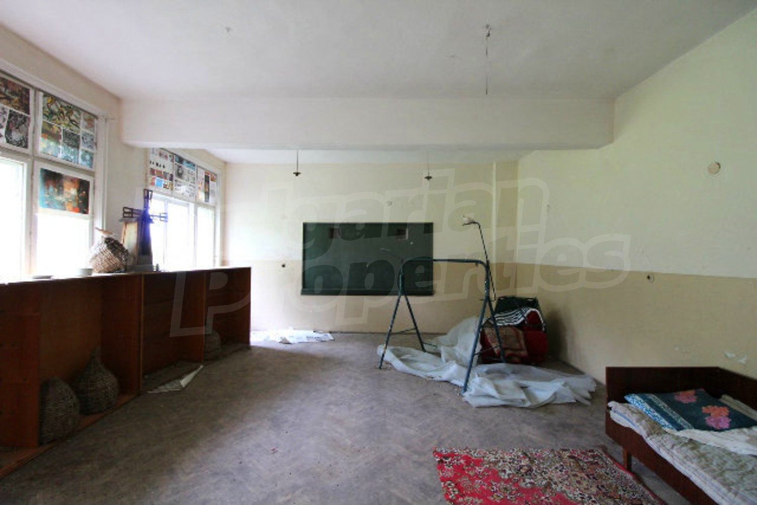 inside, furnished