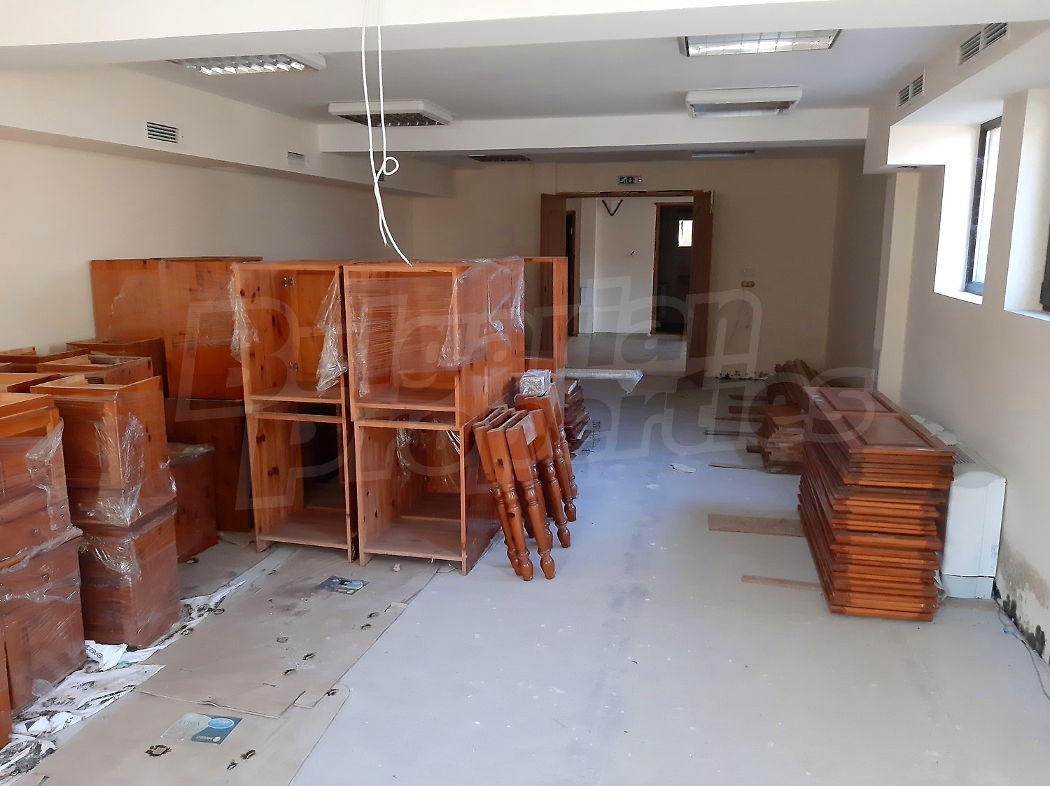 inside, furnished