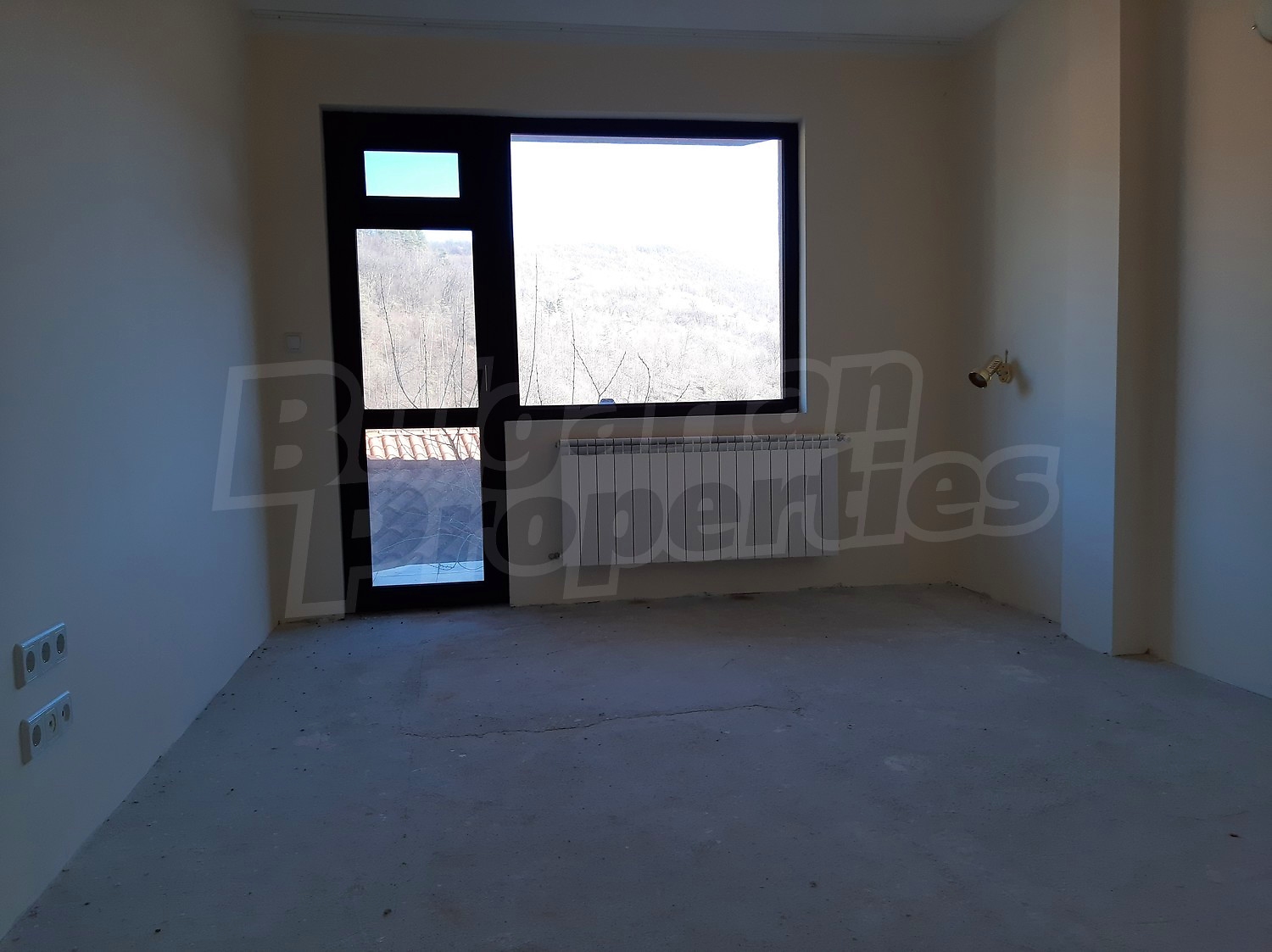 inside, view from balcony