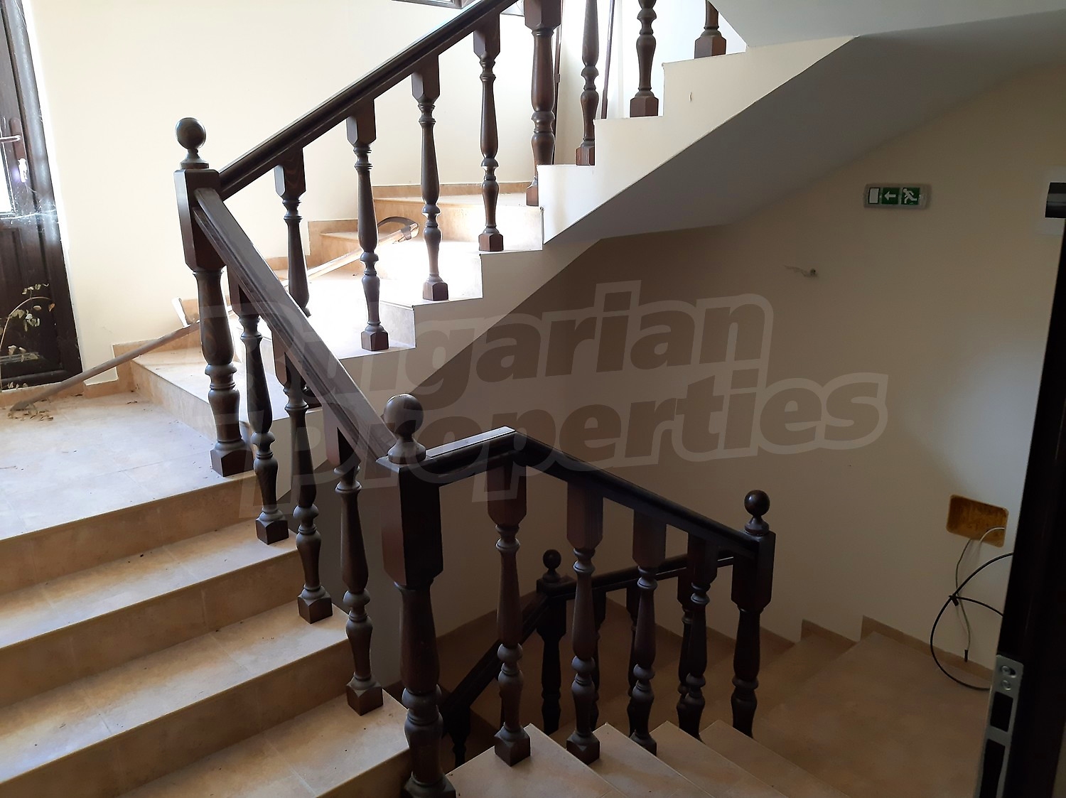 stairs, inside building entrance