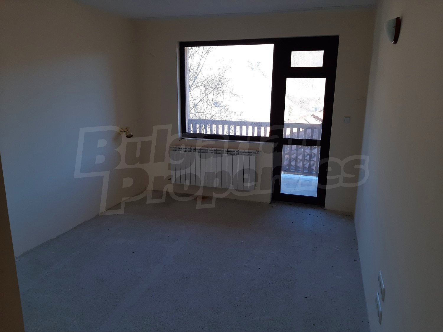 inside, view from balcony