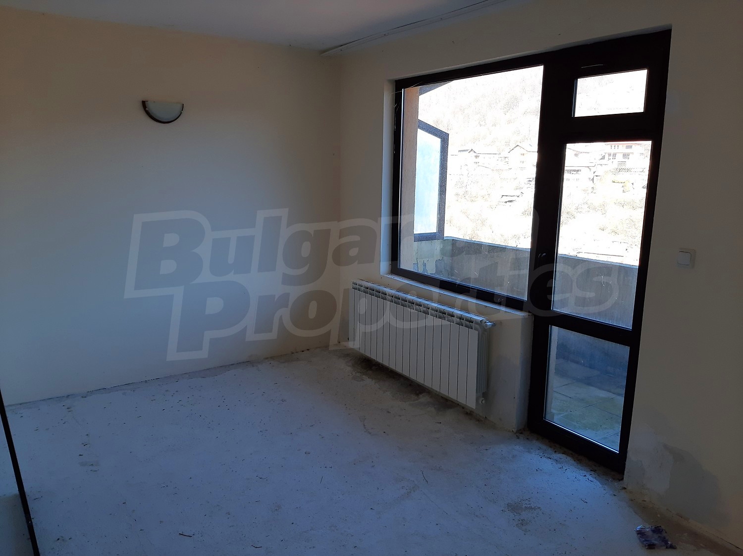 inside, view from balcony