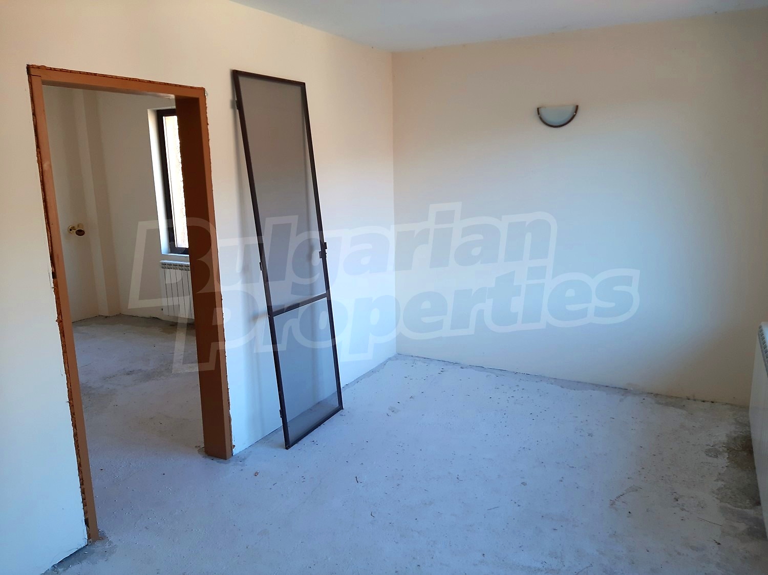 inside, unfurnished