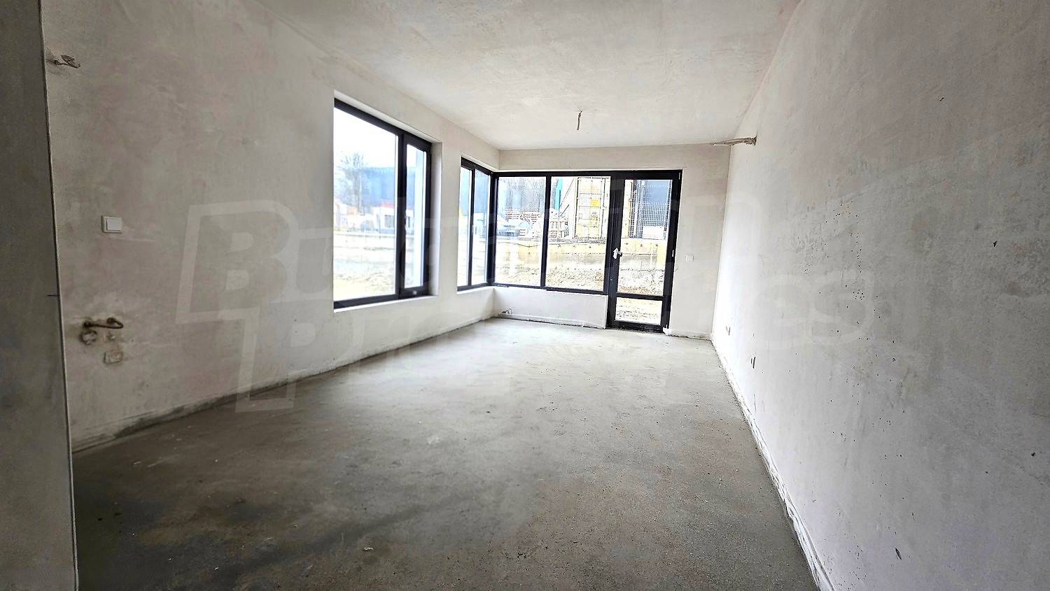 inside, unfurnished