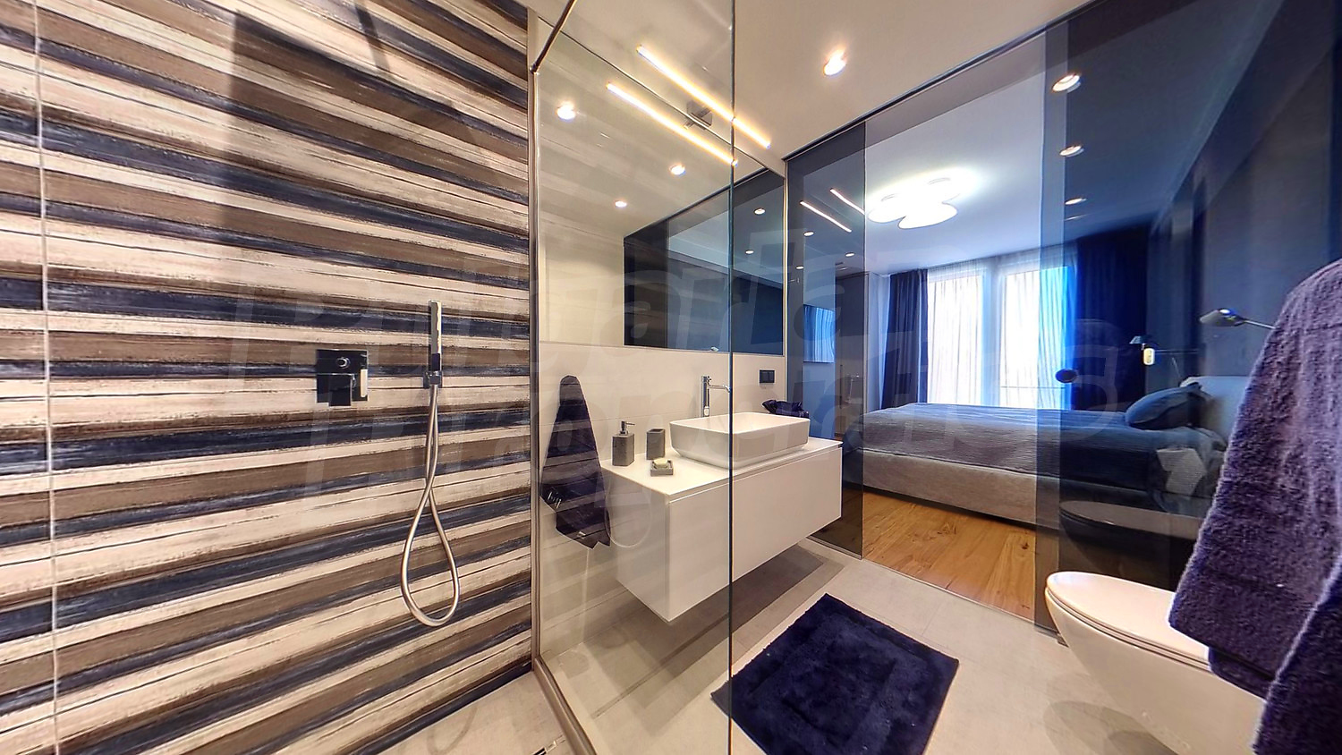 inside, bathroom, bedroom, furnished