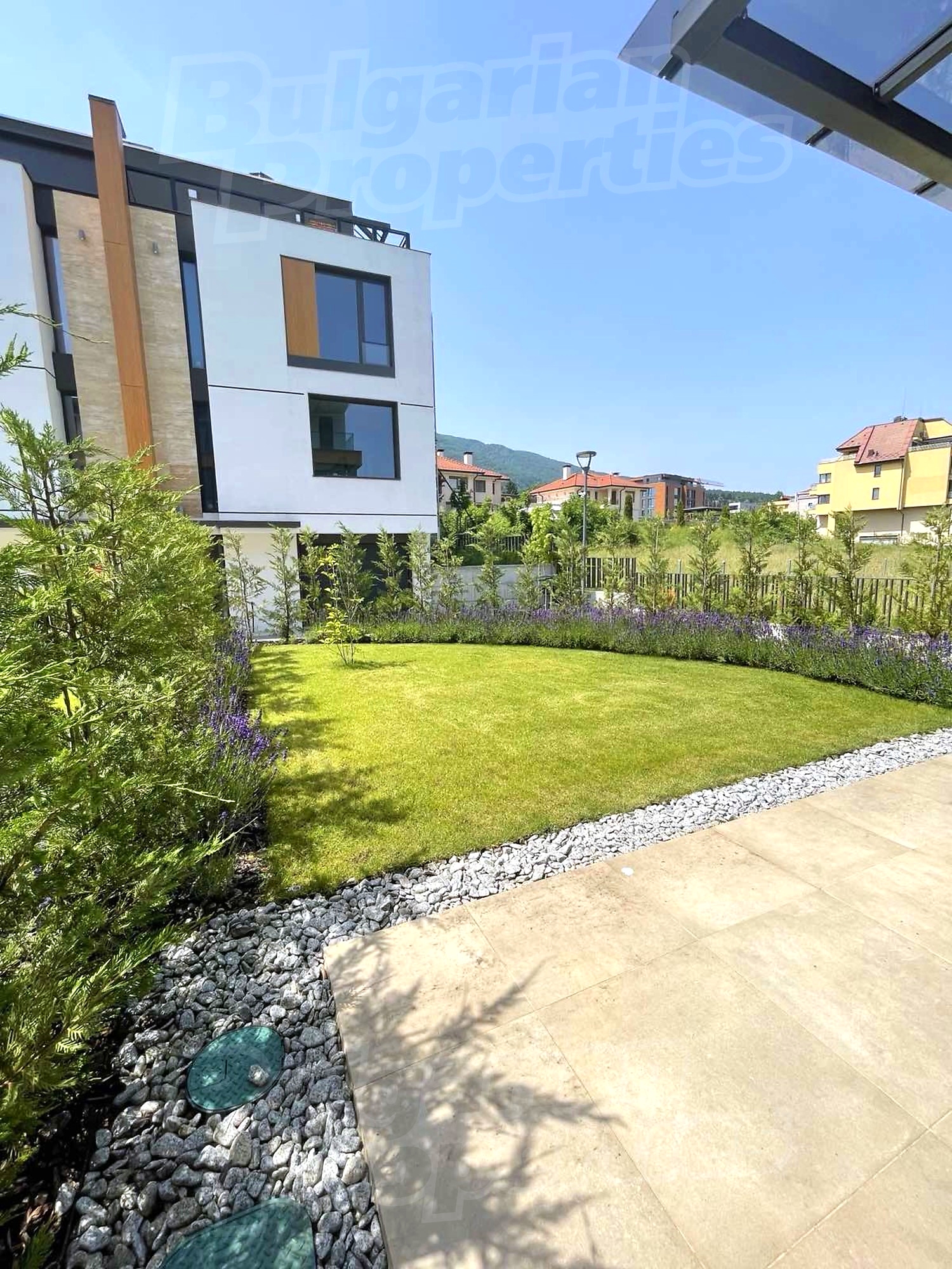 outside, garden, facade, green area