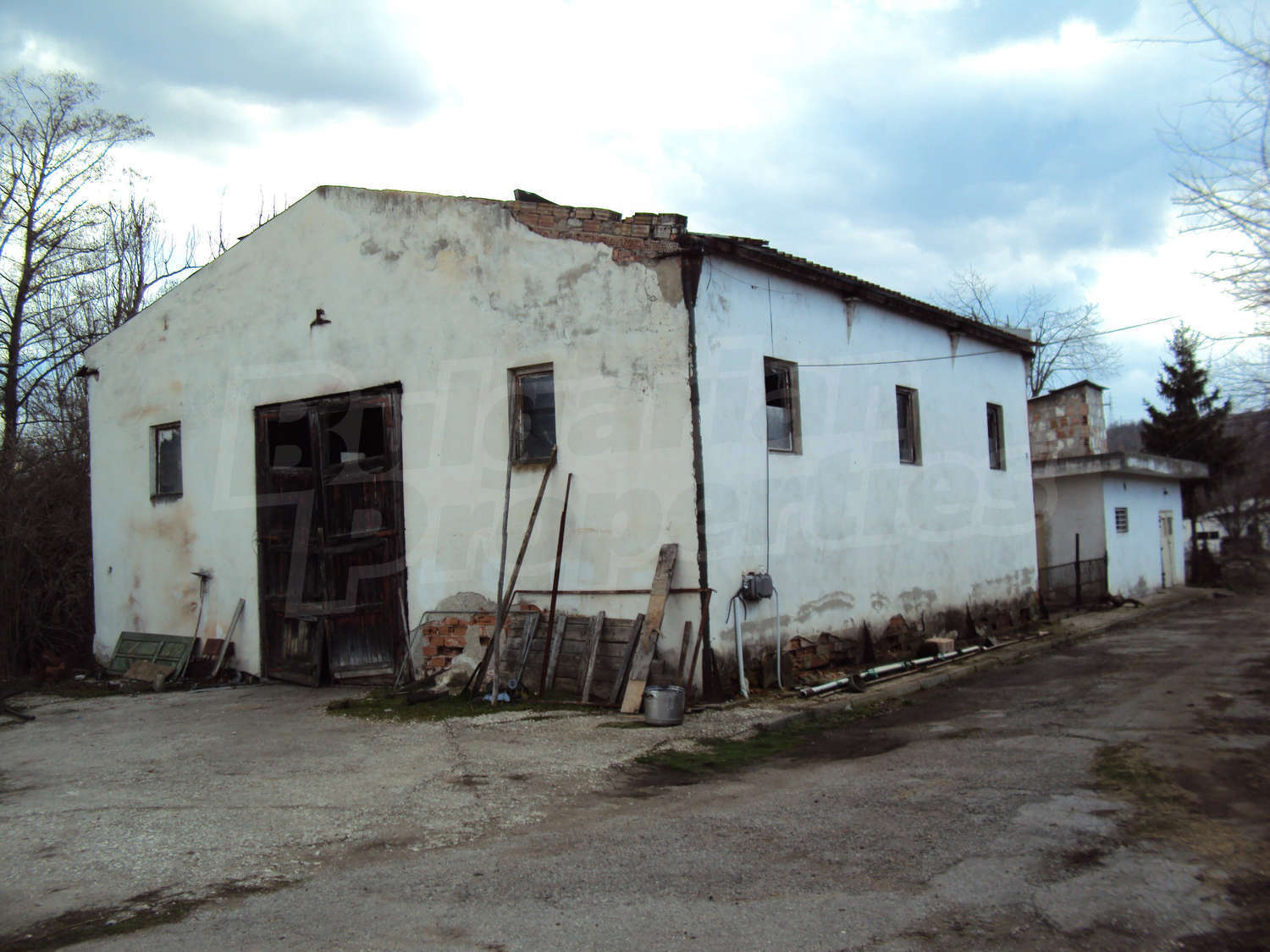 outside, facade