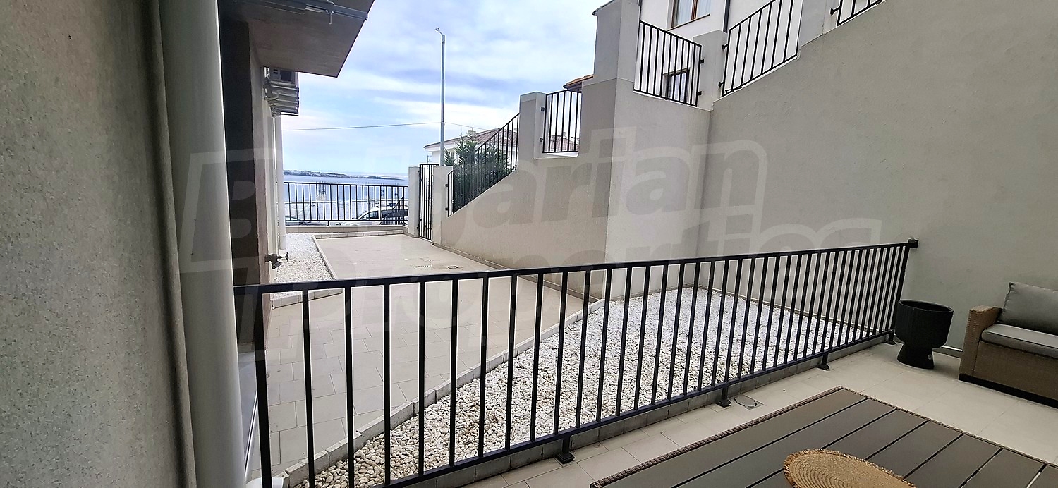 balcony, outside, sea, view from balcony