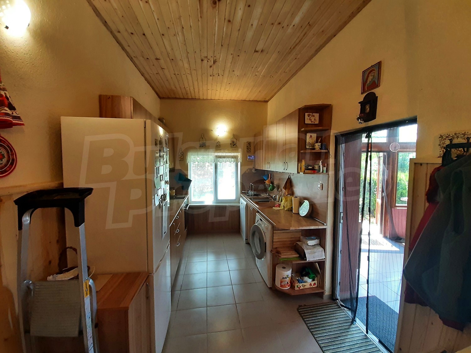 inside, kitchen, furnished