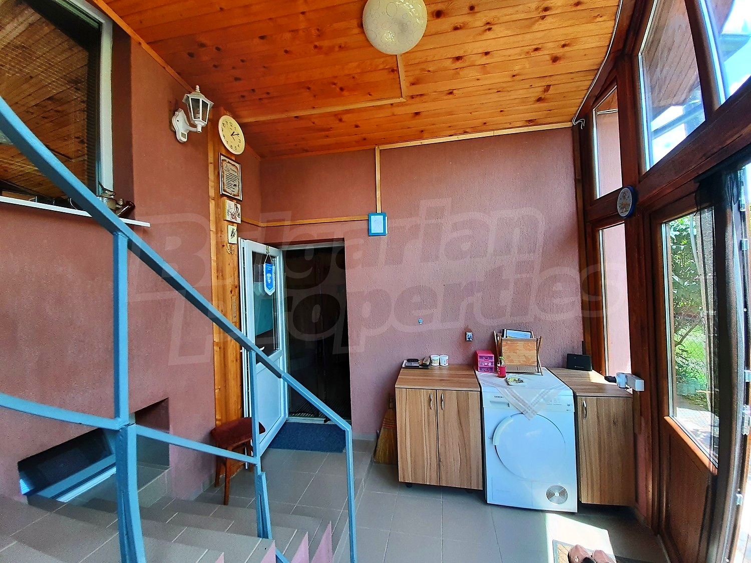 inside, stairs, furnished