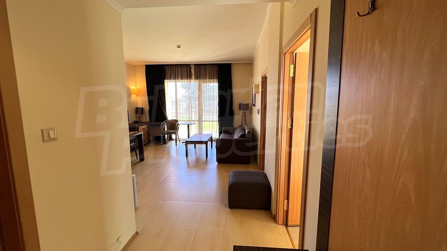 inside, living room, furnished