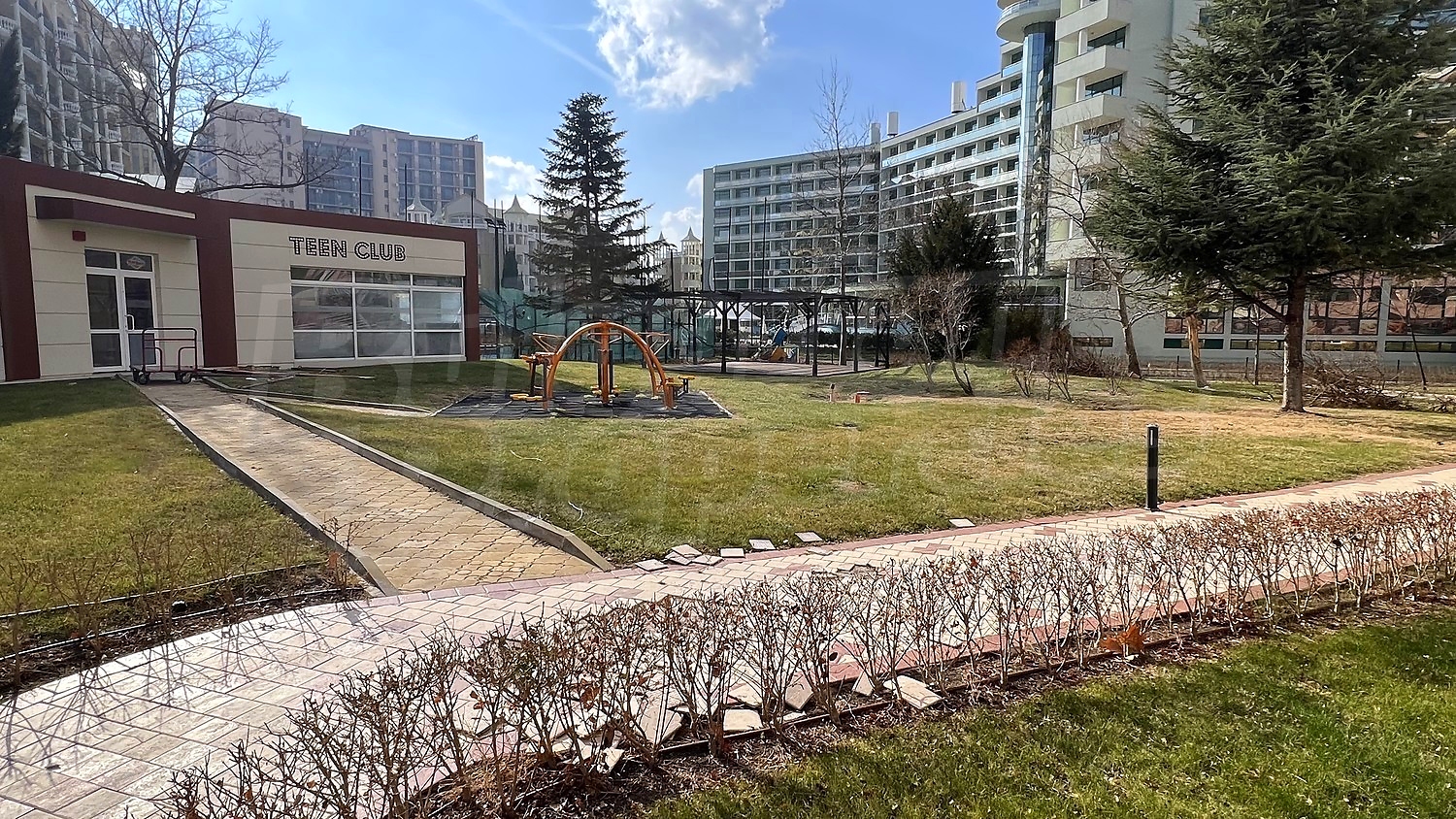 outside, garden, green area
