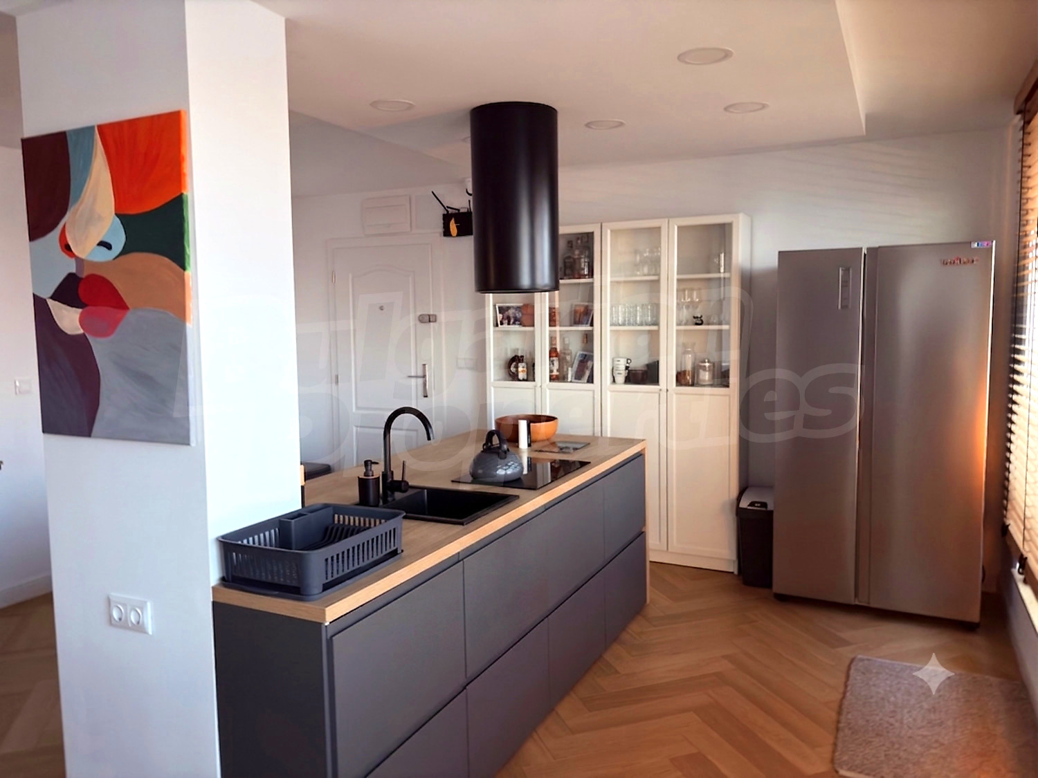 inside, kitchen, furnished