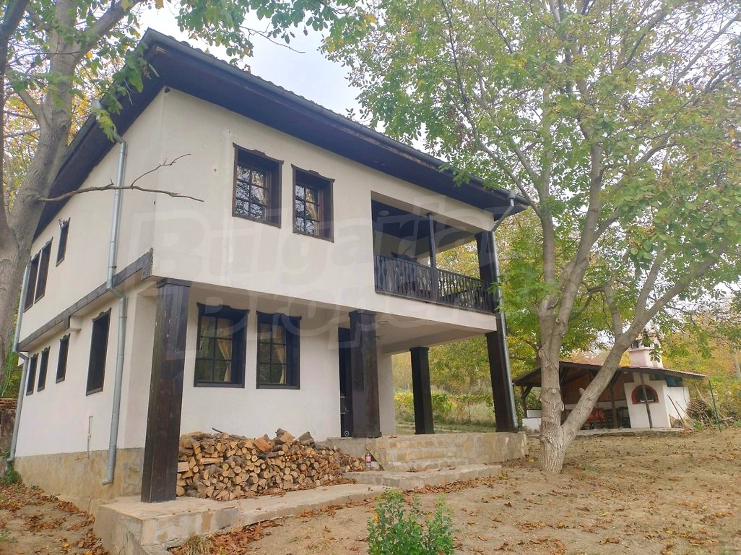 facade, garden, outside