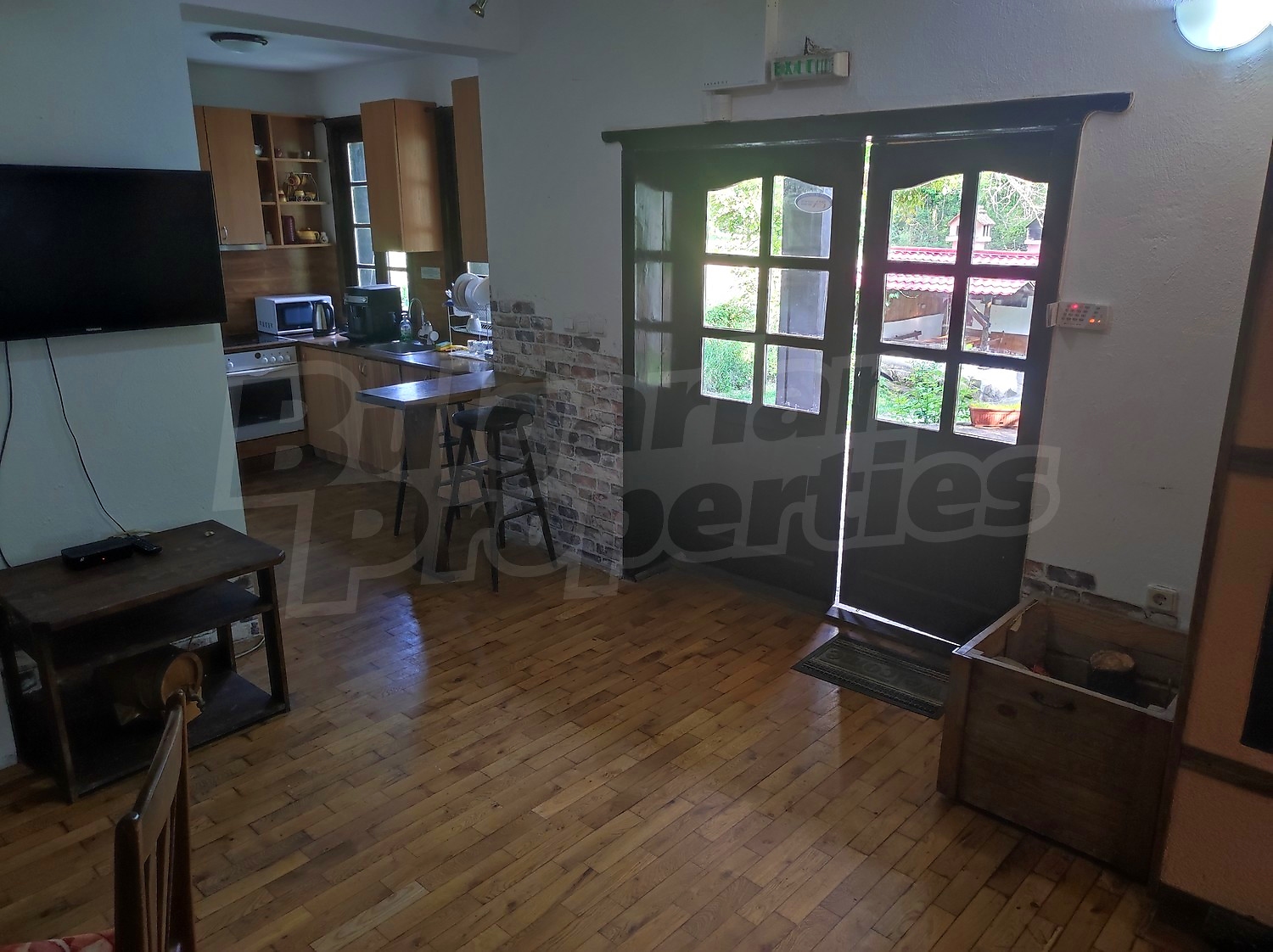 inside, kitchen, furnished