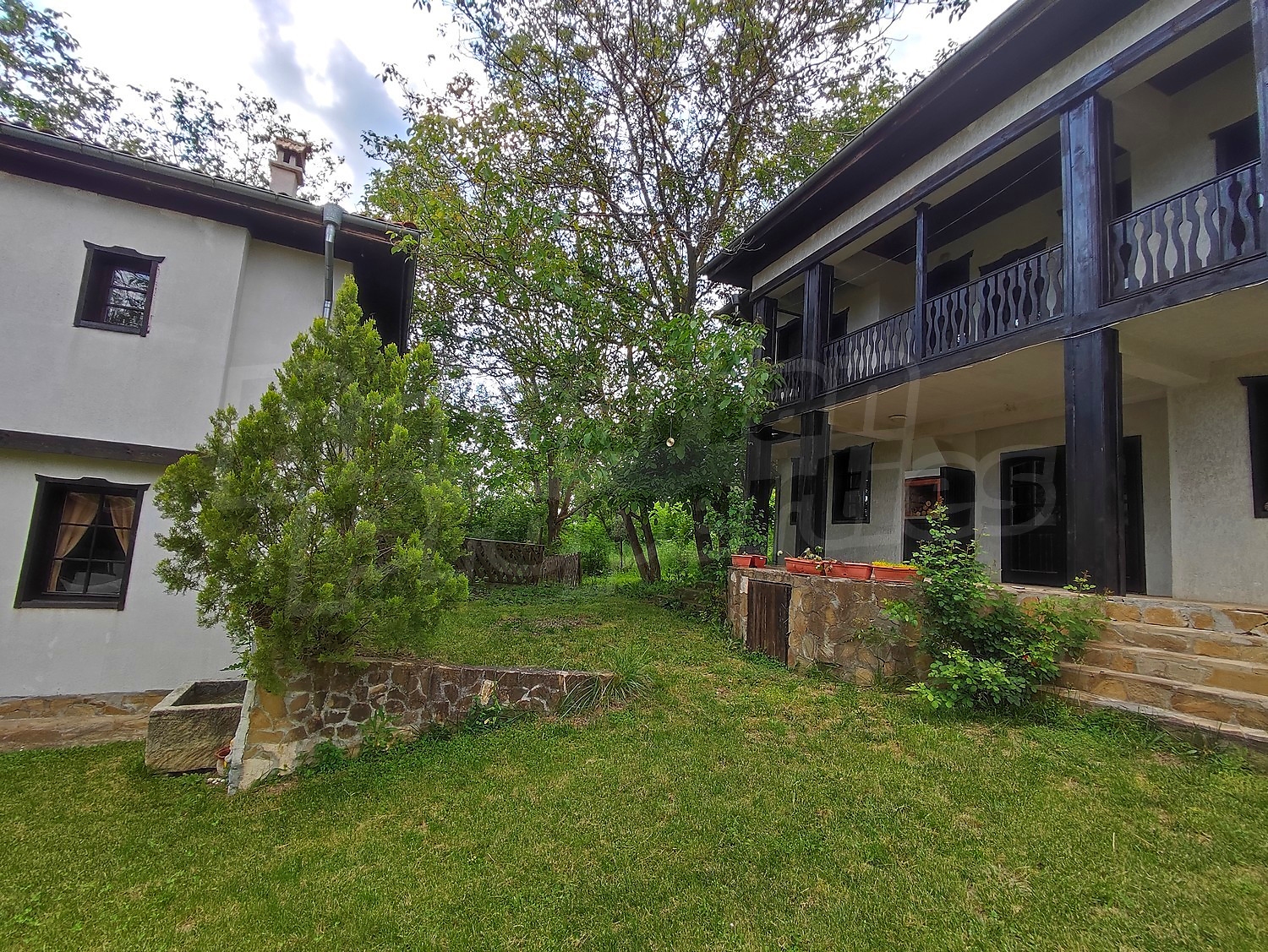 outside, garden, facade