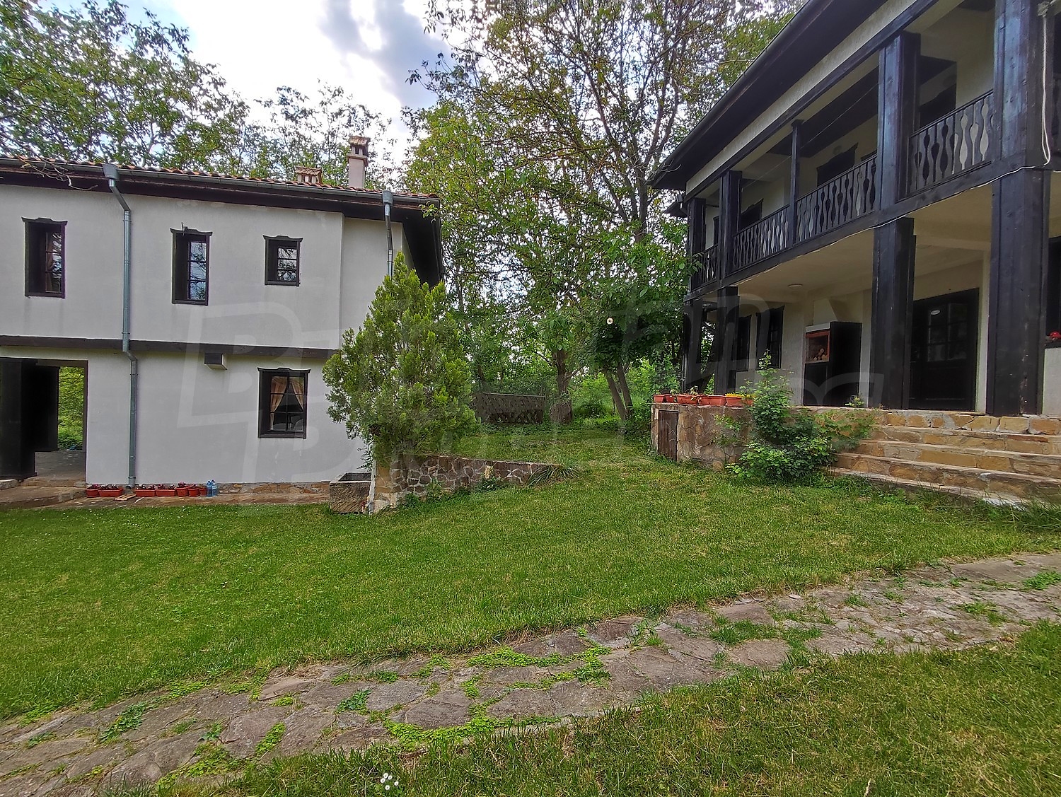 outside, garden, facade