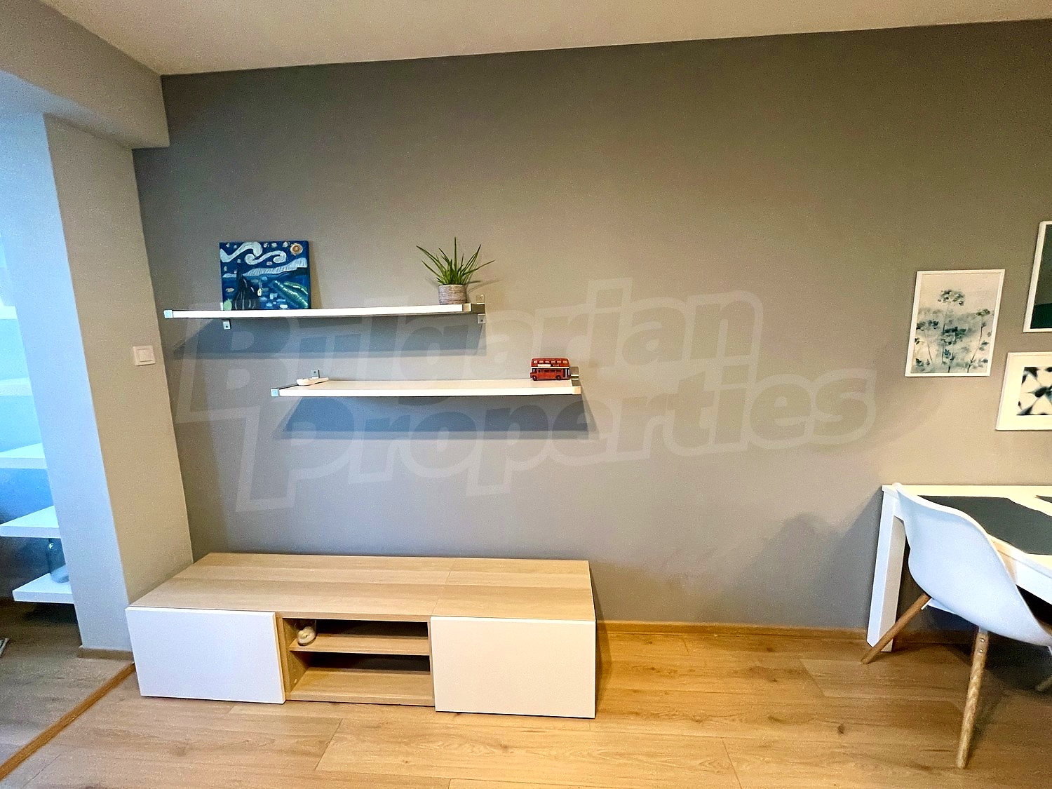 inside, living room, furnished