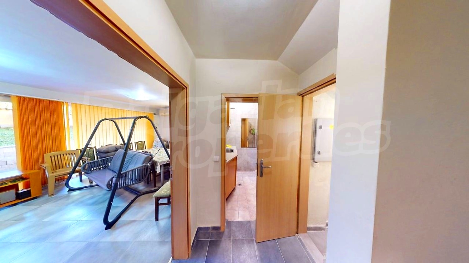 inside, living room, hallway