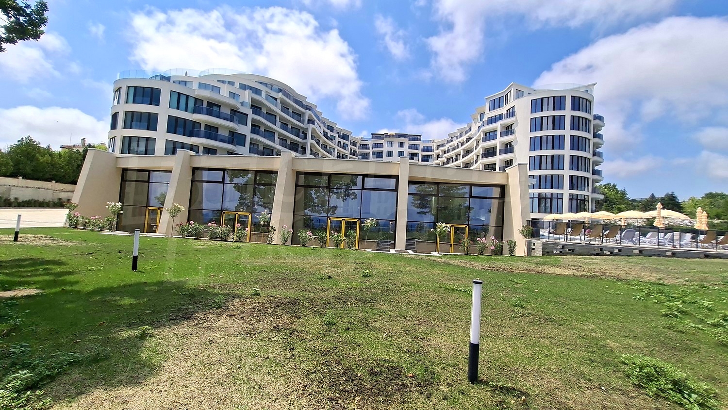 facade, outside, garden