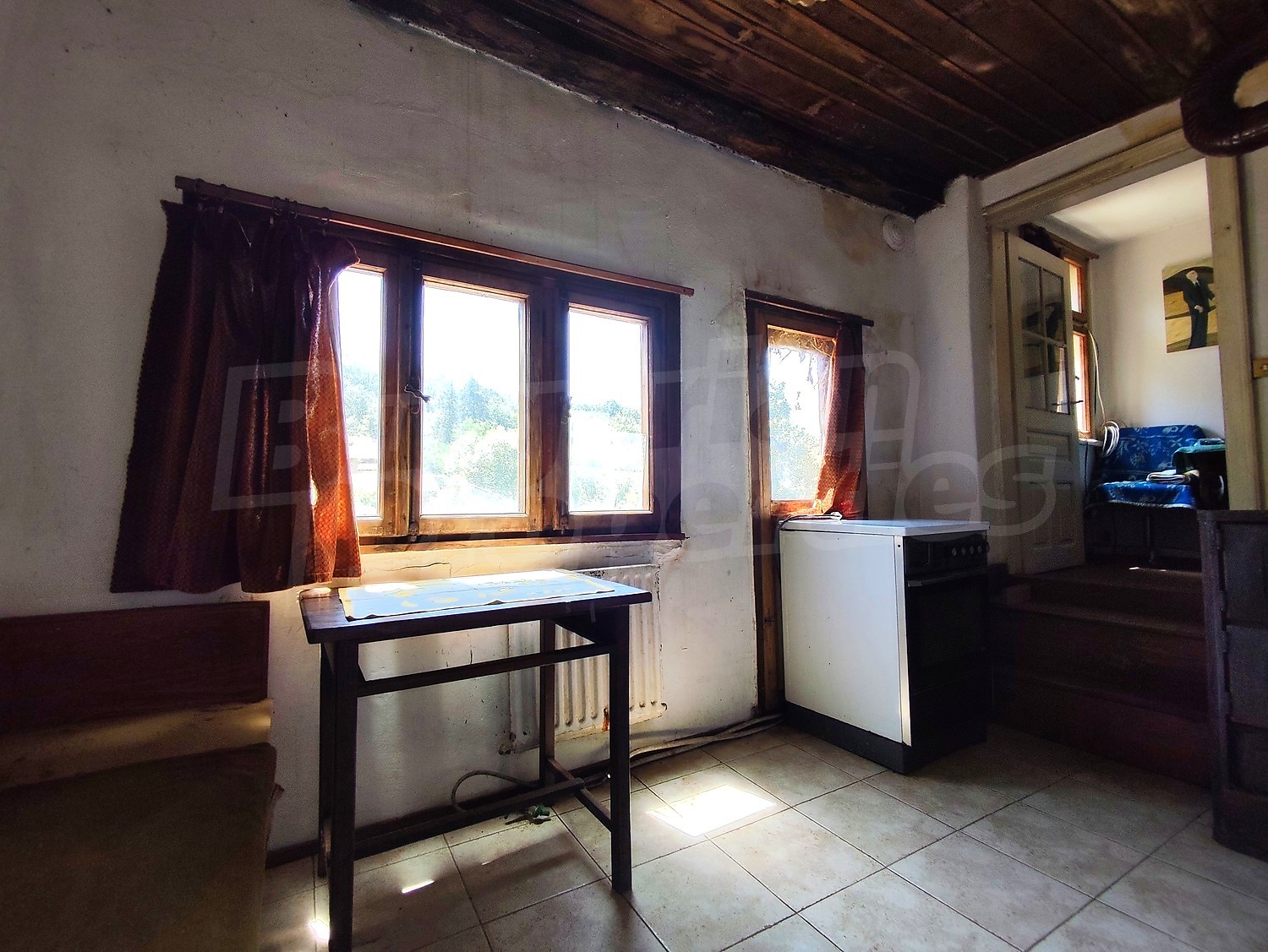 inside, kitchen