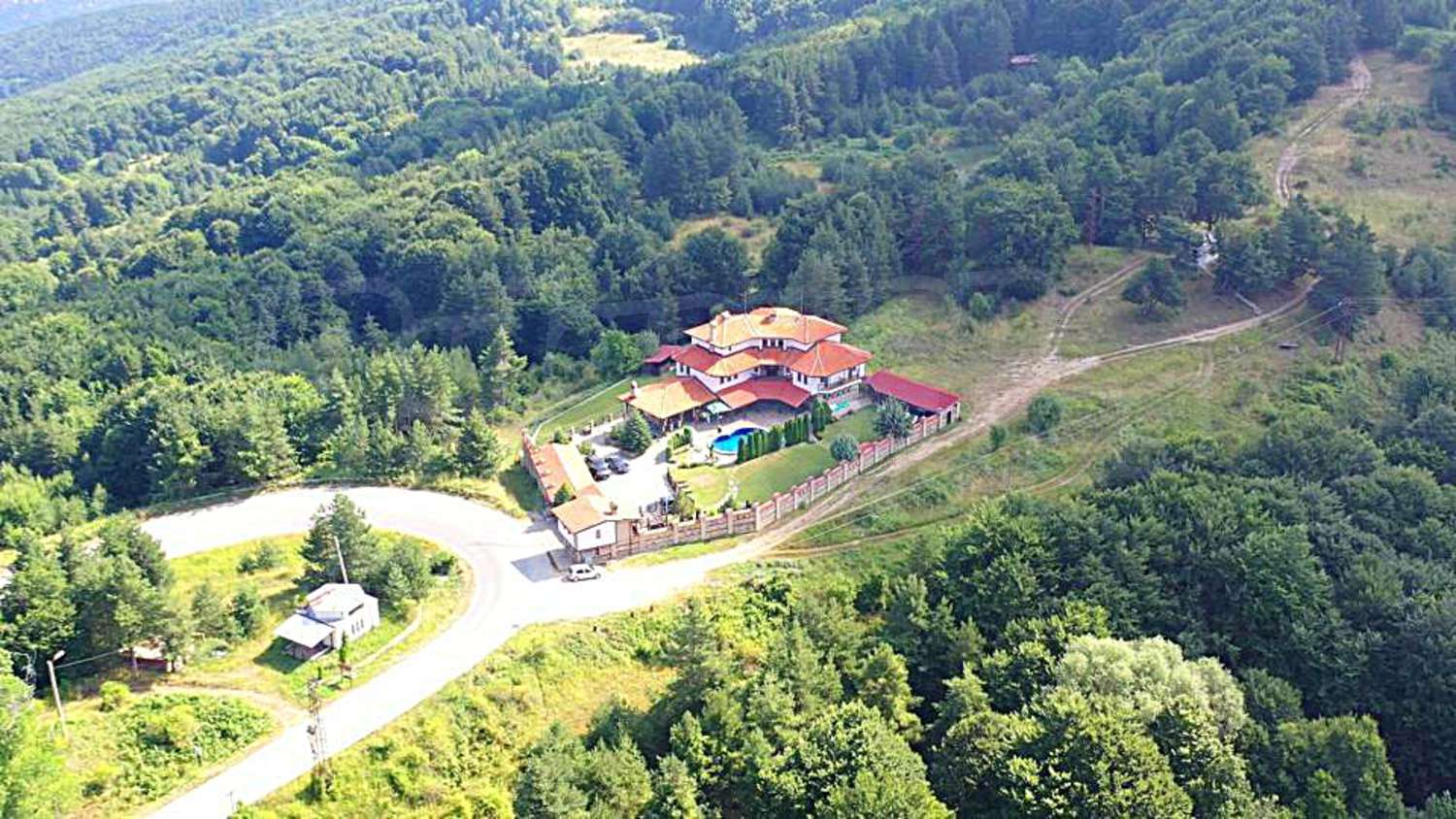 outside, green area, mountain, garden