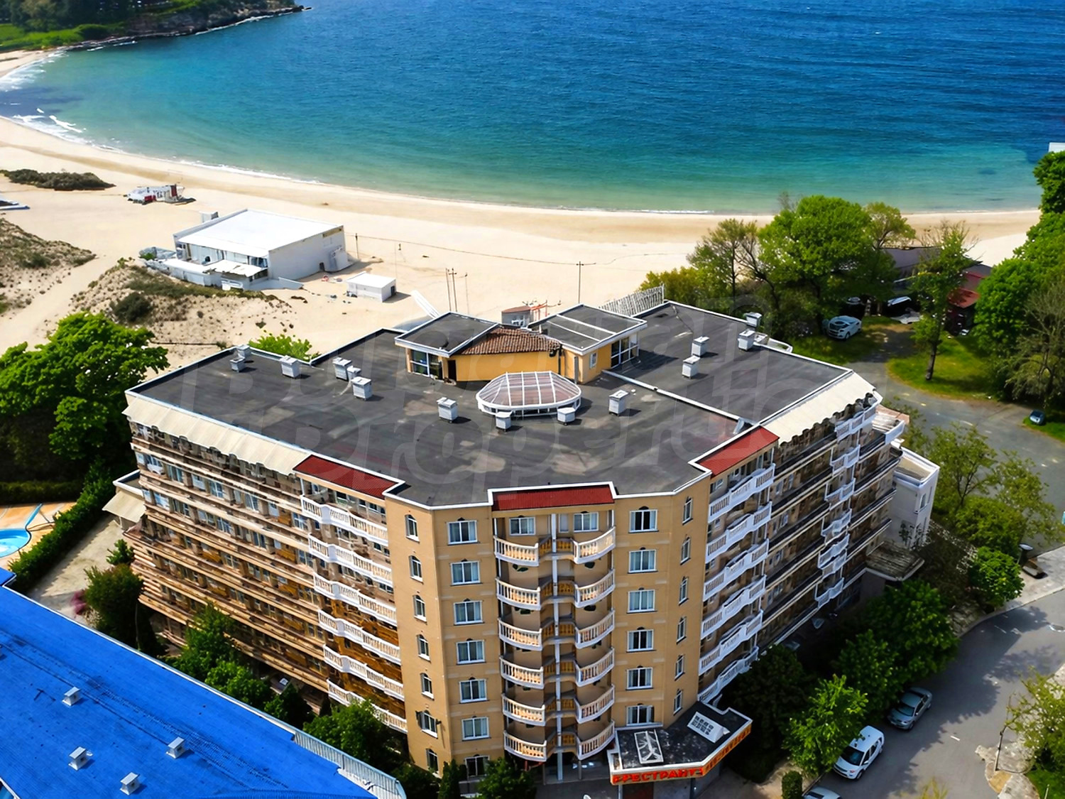 outside, facade, sea