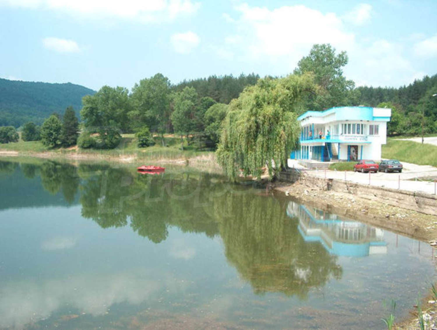outside, mountain, green area, facade